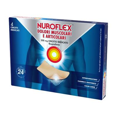 Nuroflex 4 cerotti 24h 